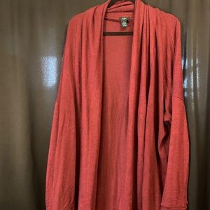 Burgundy Rue21+ cardigan 2X